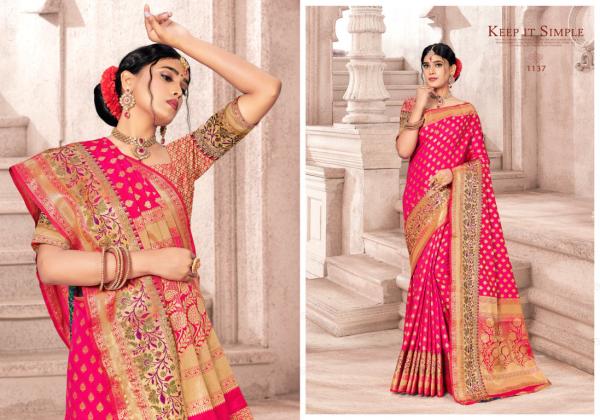 Sangam Mandakini Silk Festive Wear Saree Collection